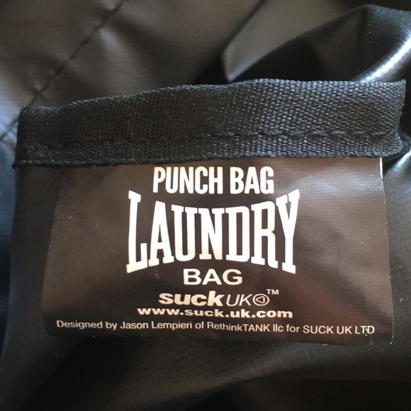 Punch Bag Laundry Bag by suckUK NWOT ☺️🖤
last call! - Picture 16 of 16